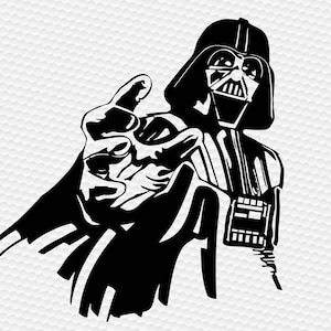 Darth vader svg, digital file SVG Clipart Cut Files Silhouette Cameo Svg for Cricut and Vinyl File cutting Digital cuts file DXF Png Pdf Eps