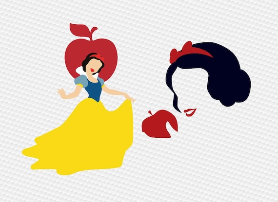 Download Snow White Svg Clipart Cut Files Silhouette Cameo Svg For Etsy