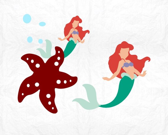 Mermaid Svg Clipart Little Mermaid Svg Mermaid Crown Hand Drawn Crab Svg Fish Svg Octopus Starfish Shells Art Collectibles Digital Mtacademy Co Il