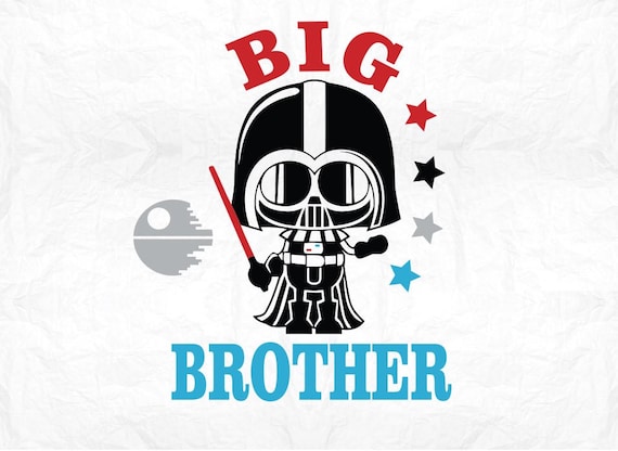 Download Big Brother Starwars Svg Clipart Cut Files Silhouette Cameo Etsy
