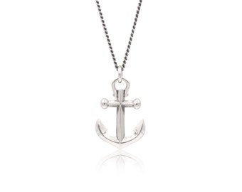 Silver Anchor | anchor necklace | sterling silver | silver necklace | nautical necklace | nautical pendant | anchor pendant | anchor jewelry