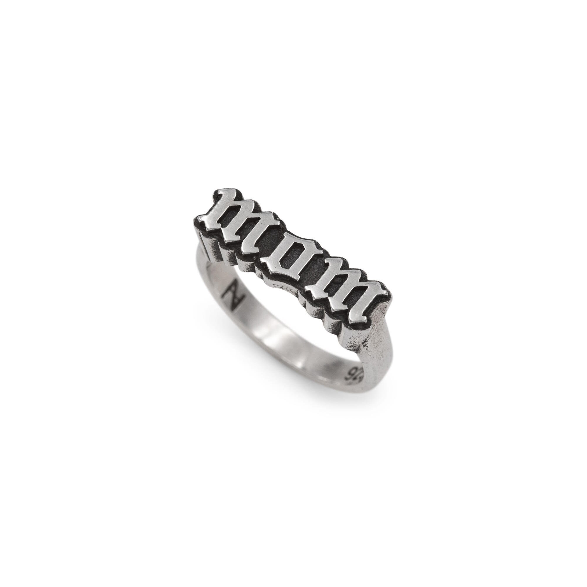Old English Mom Ring | Mother's Day Present | Mother's Day