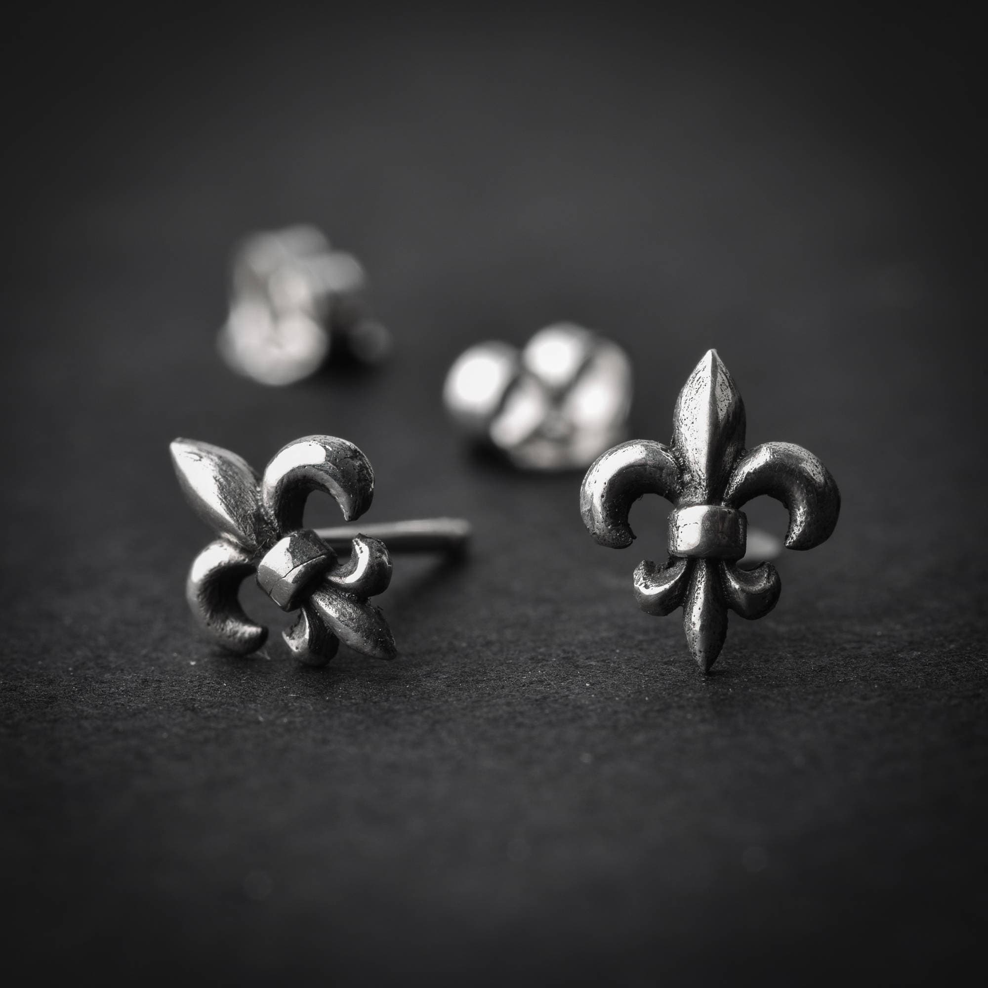 Fleur De Lis Stud + Colors