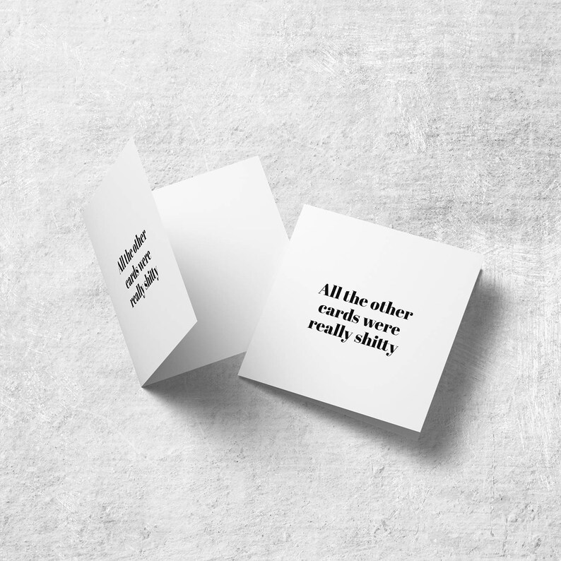 Rude Greeting Card inappropriate card funny cards adult | Etsy