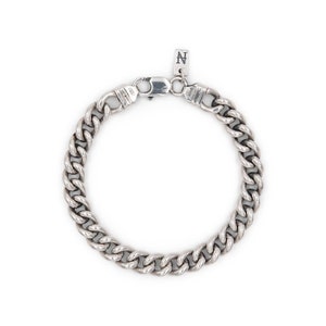 Sterling Silver | oval chain bracelet | chain link bracelet | chain bracelet | silver link | silver chain | unisex chain bracelet | link