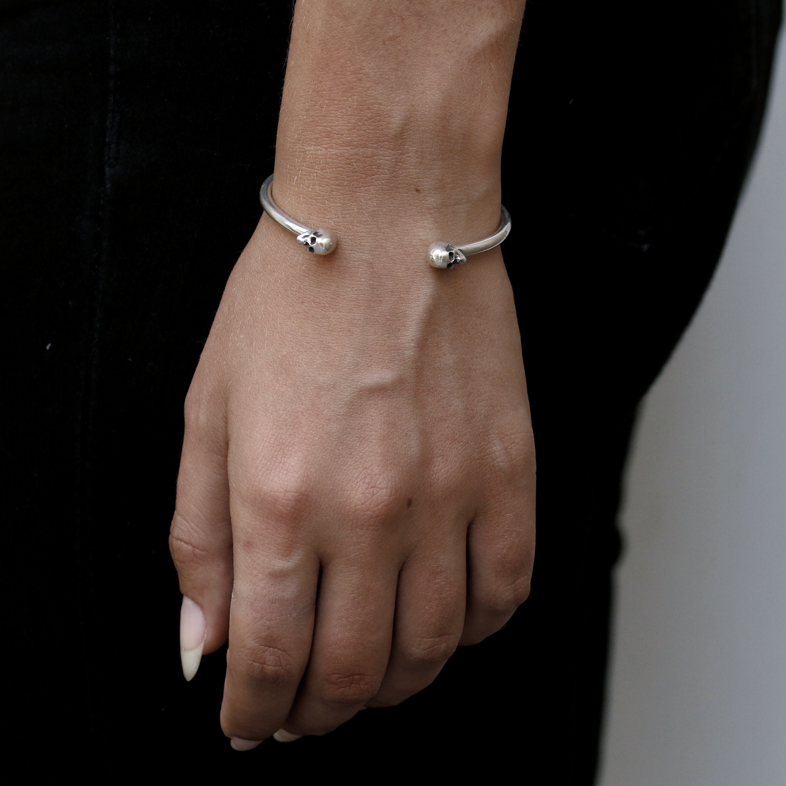 skull cuff bracelet