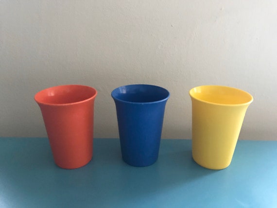 Vintage Tupperware Plastic Glasswater Tupperware Mug 