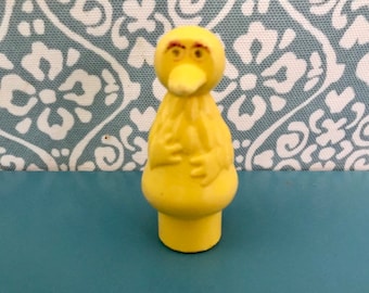 Vintage Fisher Price Big Bird from Sesame Street set, 1975-1978, nostalgic toys