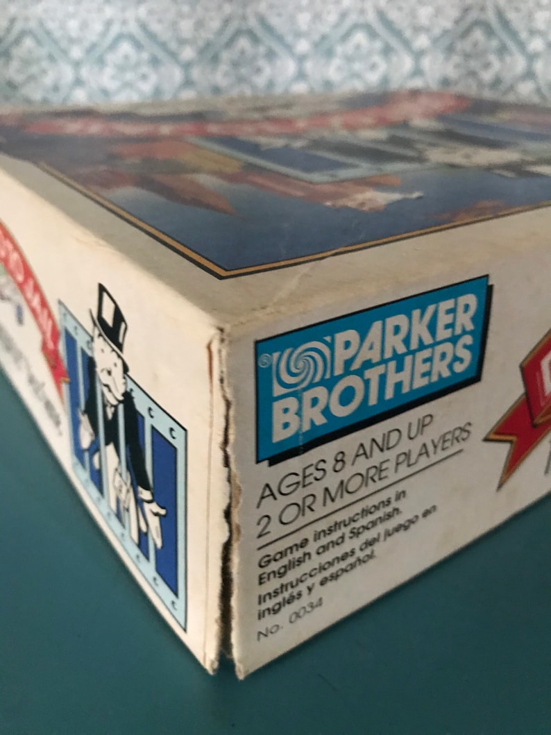 Vintage Monopoly Dont Go to Jail Dice Game, 1991 Parker Brothers, Retro