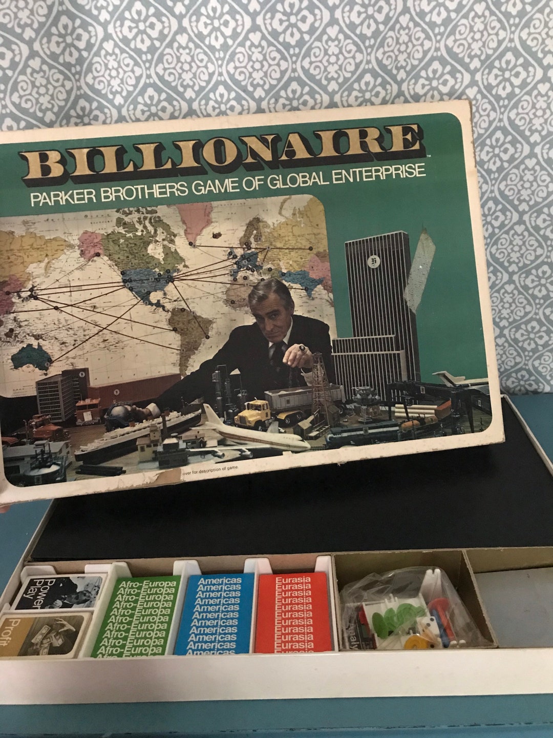 Vintage Billionaire Board Game by Parker Brothers 1973 99 Etsy