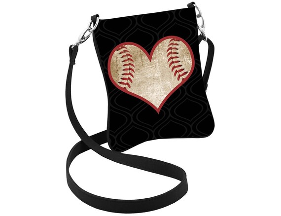 baseball crossbody purse