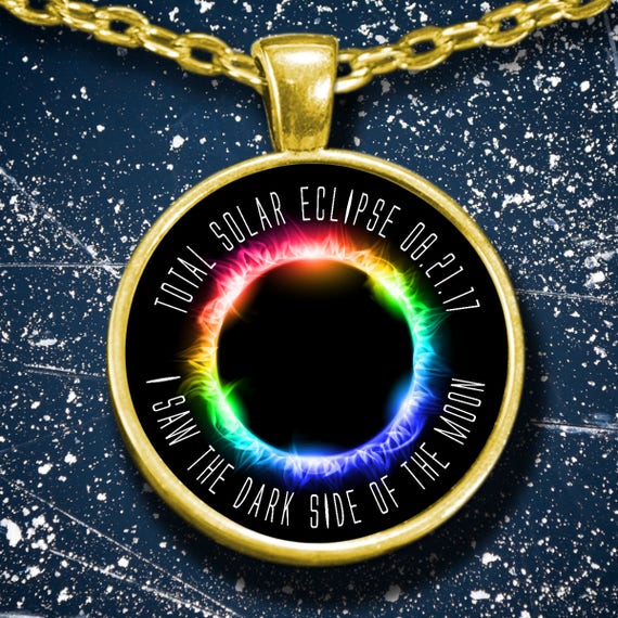 Gearbubble 2017 USA Solar Eclipse Necklace