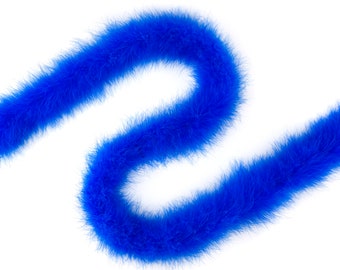 ROYAL Marabou Feather Boa Heavy Weight 25 Gram 2 Yards For DIY Art Crafts Carnival Fashion Halloween Costume Design Home Decor ZUCKER®