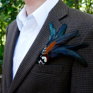 Feather Hat or Lapel Trim - ZUCKER® Feather Place Original Designs