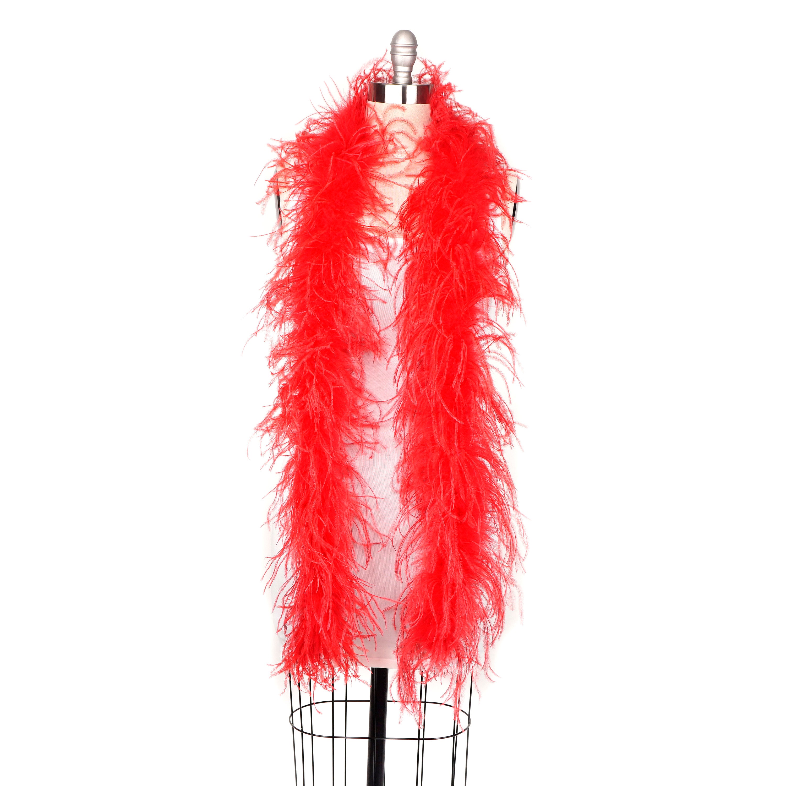 (Sold by Piece) Ostrich with Marabou Feather Boa for Sale Online 2 Ply