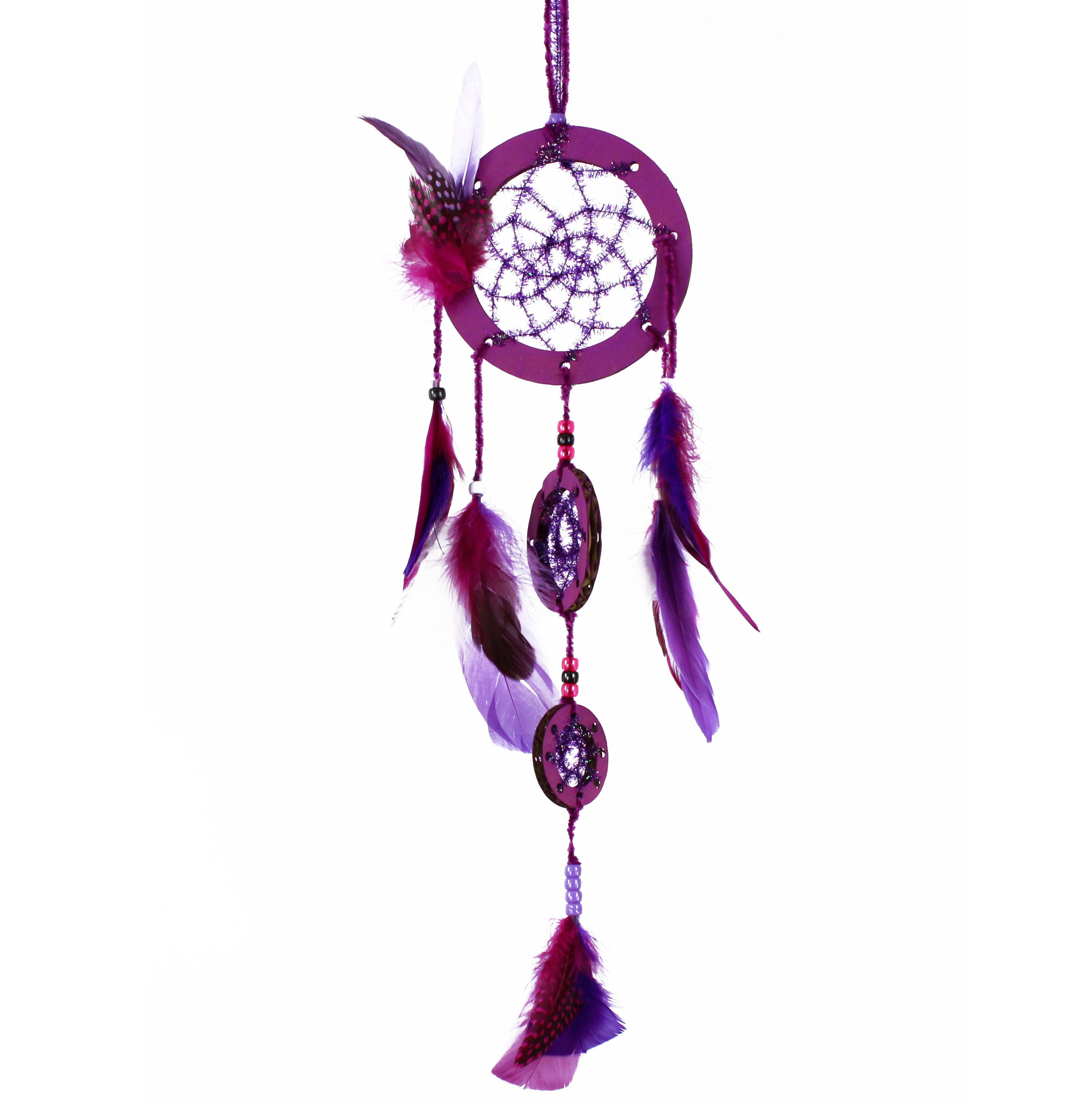 Blue DIY Dream Catcher Kit, Dreamcatcher Craft Kit, Summer Craft