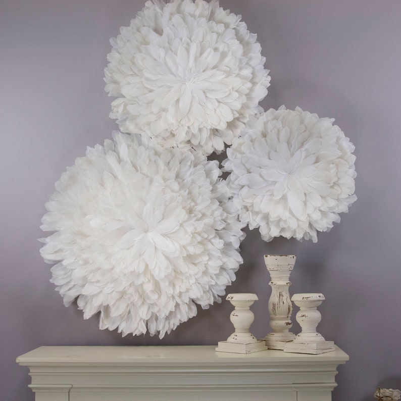 Large Unique Decorative Feather Wall Art Feather Art Inspired Etsy