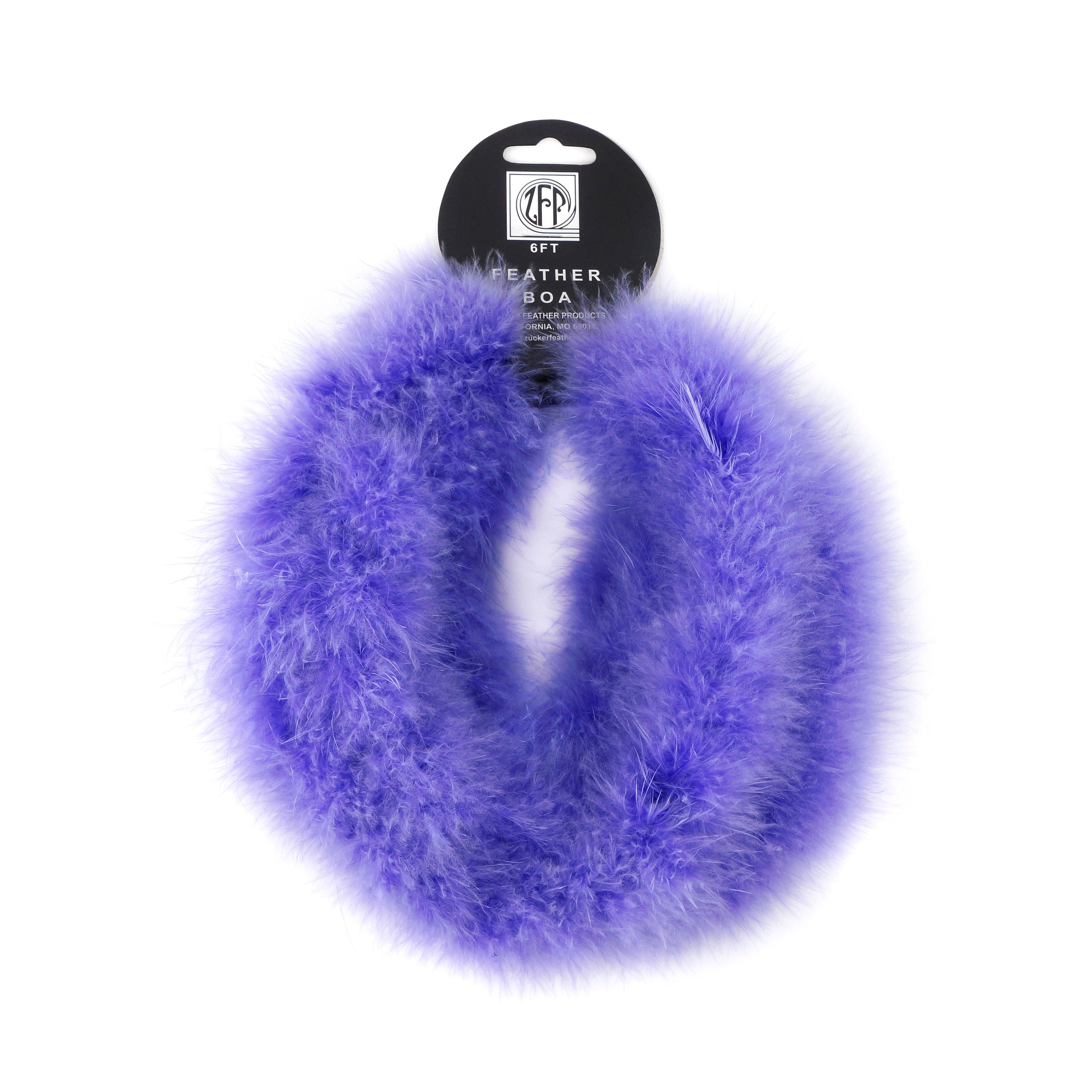 Marabou Feather Craft Boas, 15 Gram Lavender Marabou Boa, 2 Yards For