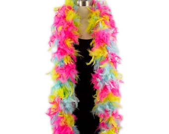 Deluxe Chandelle Feather Boa inspired by the colors of the Barbie Movie ZUCKER® Feather Place Originals