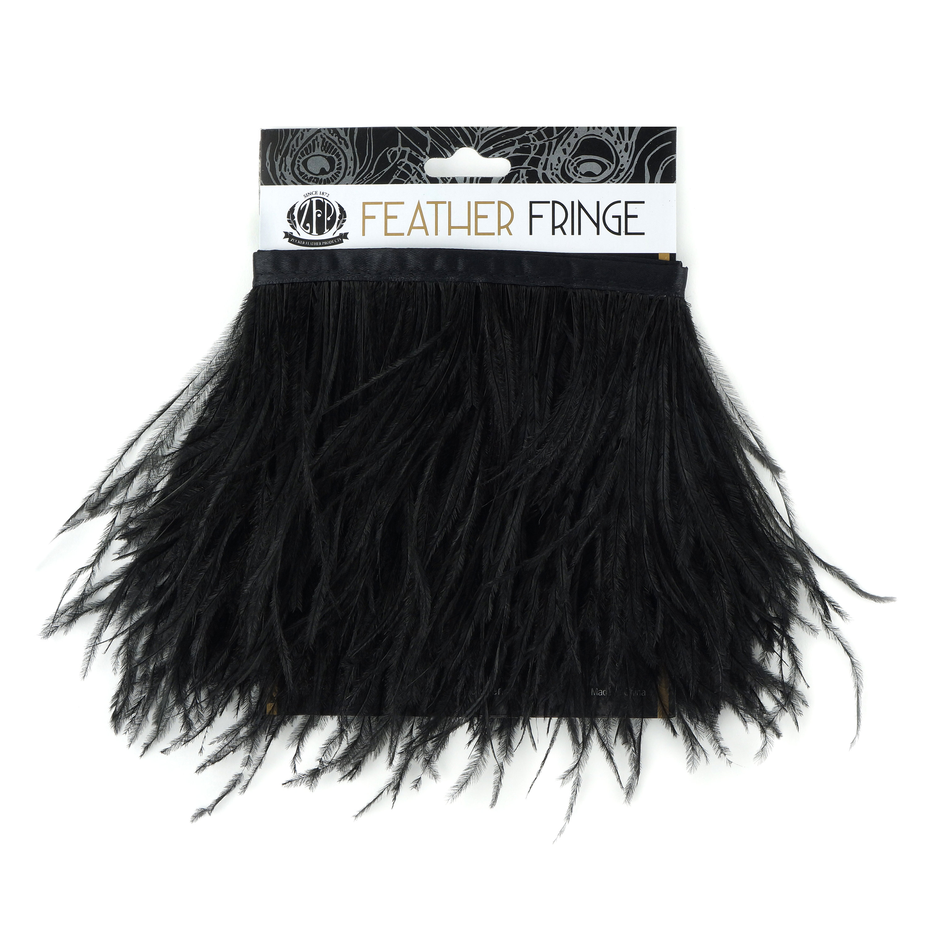 Ostrich Feather Trim Fringe / Sold by the Yard - Assorted Colors