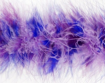 Purples Mix Marabou Feather Boas 20 Grams 2 Yards For DIY Art Crafts Carnival Fashion Halloween Costume Design Home Decor ZUCKER®