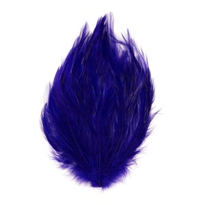 REGAL Dyed Hackle Pads - Feather Patches For Arts & Crafts, DIY Fascinators, Millinery, Fashion, Costume and Carnival Design ZUCKER®