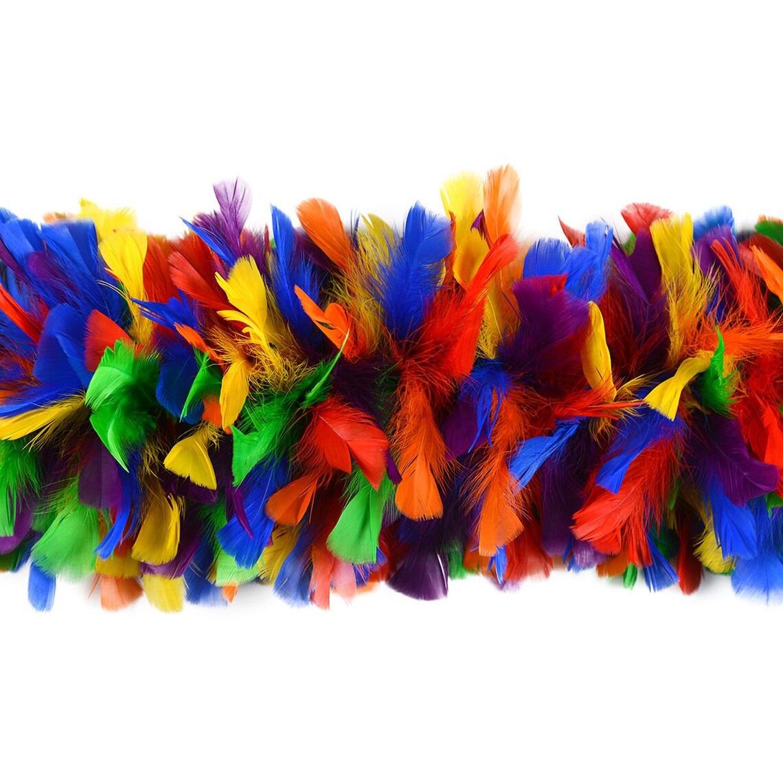 Large Rainbow Feather Boa PRIDE Parade Feather Boa Feather Etsy