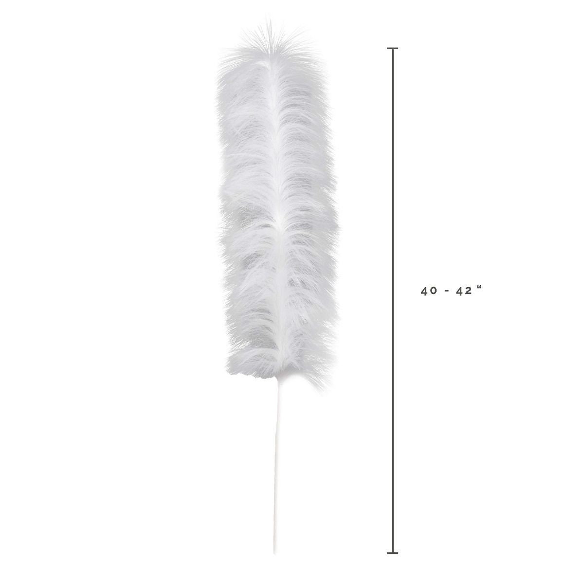 Faux Ostrich Feather Stems Pink Fake Ostrich Feathers Faux -  Finland