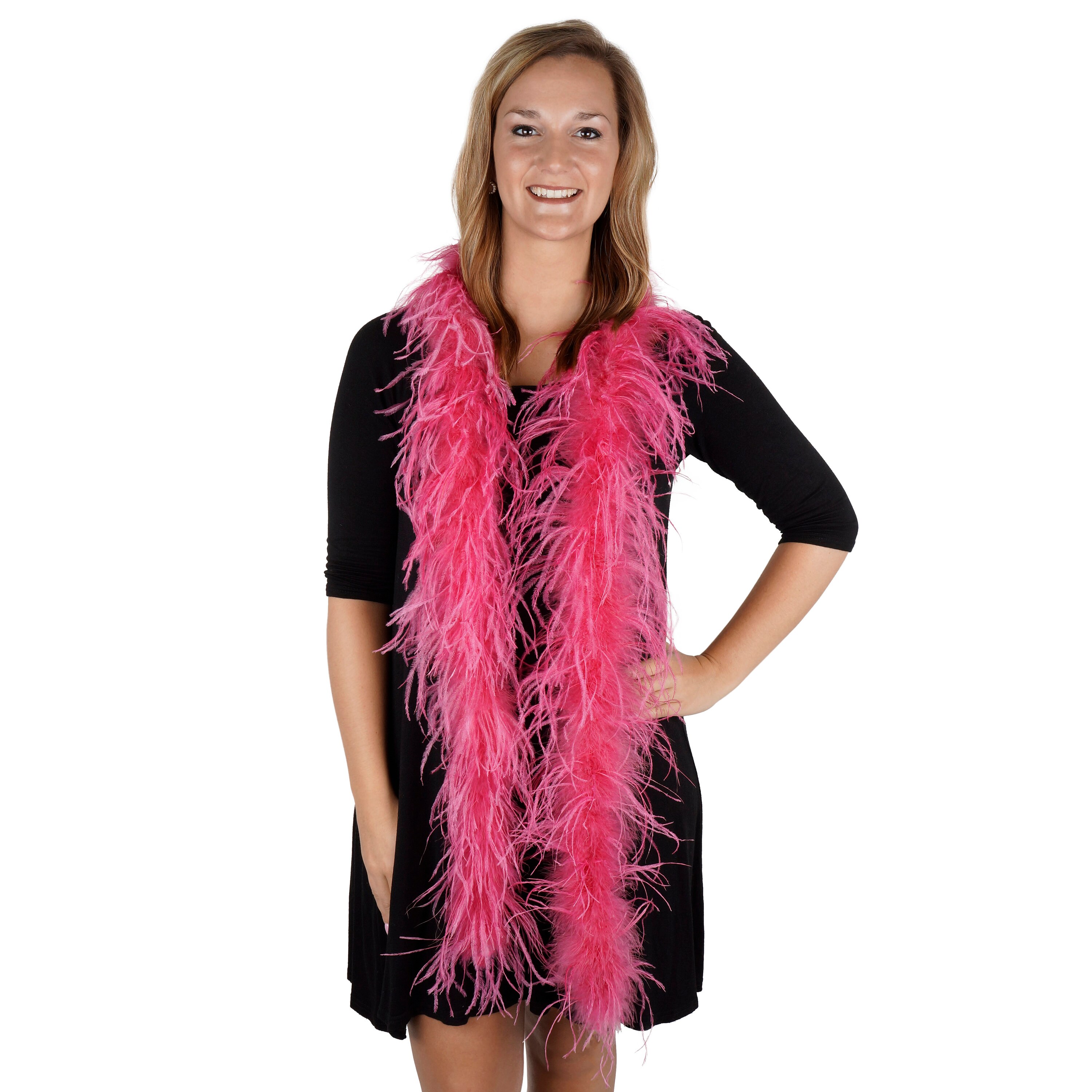 Boa En Plumes D'autruche 2 M – Pour Bricolage, Déguisement, Halloween, Mariage – 12 Couleurs Disponibles (rouge, Violet, Or,...)
