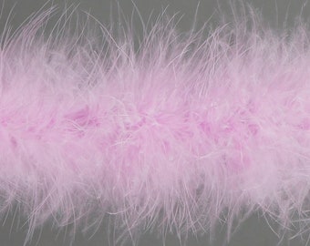 ORCHID Marabou Feather Boas 20 Grams 2 Yards For DIY Art Crafts Carnival Fashion Halloween Costume Design Home Decor ZUCKER®