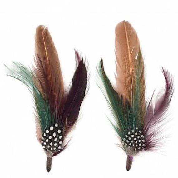 Feather Hat or Lapel Trim - BP5252--CN-FIG-N ZUCKER® - Etsy