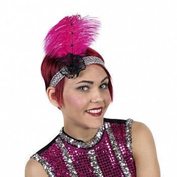 Pink and Silver Flapper Great Gatsby Roaring 20