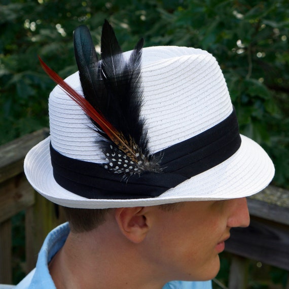 Feather Hat or Lapel Trim ZUCKER® Feather Place Original Designs