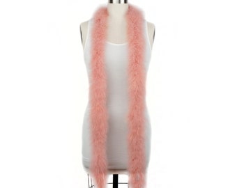Rose X-Heavy Marabou Feather Boa - Luxurious Marabou Boa for Fashion & Costume Design, Home Decor, DIY Art and Crafts ZUCKER®