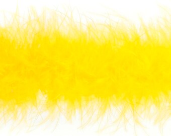 GOLD Marabou Feather Boas 20 Grams 2 Yards For DIY Art Crafts Carnival Fashion Halloween Costume Design Home Decor ZUCKER®