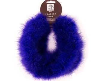 Marabou Feather Craft Boas, 15 Gram Regal Marabou Boa, 2 Yards For DIY Kids Art Crafts, Carnival & Halloween Costume Design ZUCKER®