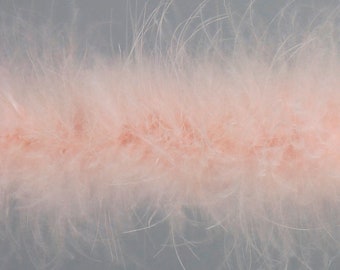 CHAMPAGNE Marabou Feather Boas 20 Grams 2 Yards For DIY Art Crafts Carnival Fashion Halloween Costume Design Home Decor ZUCKER®