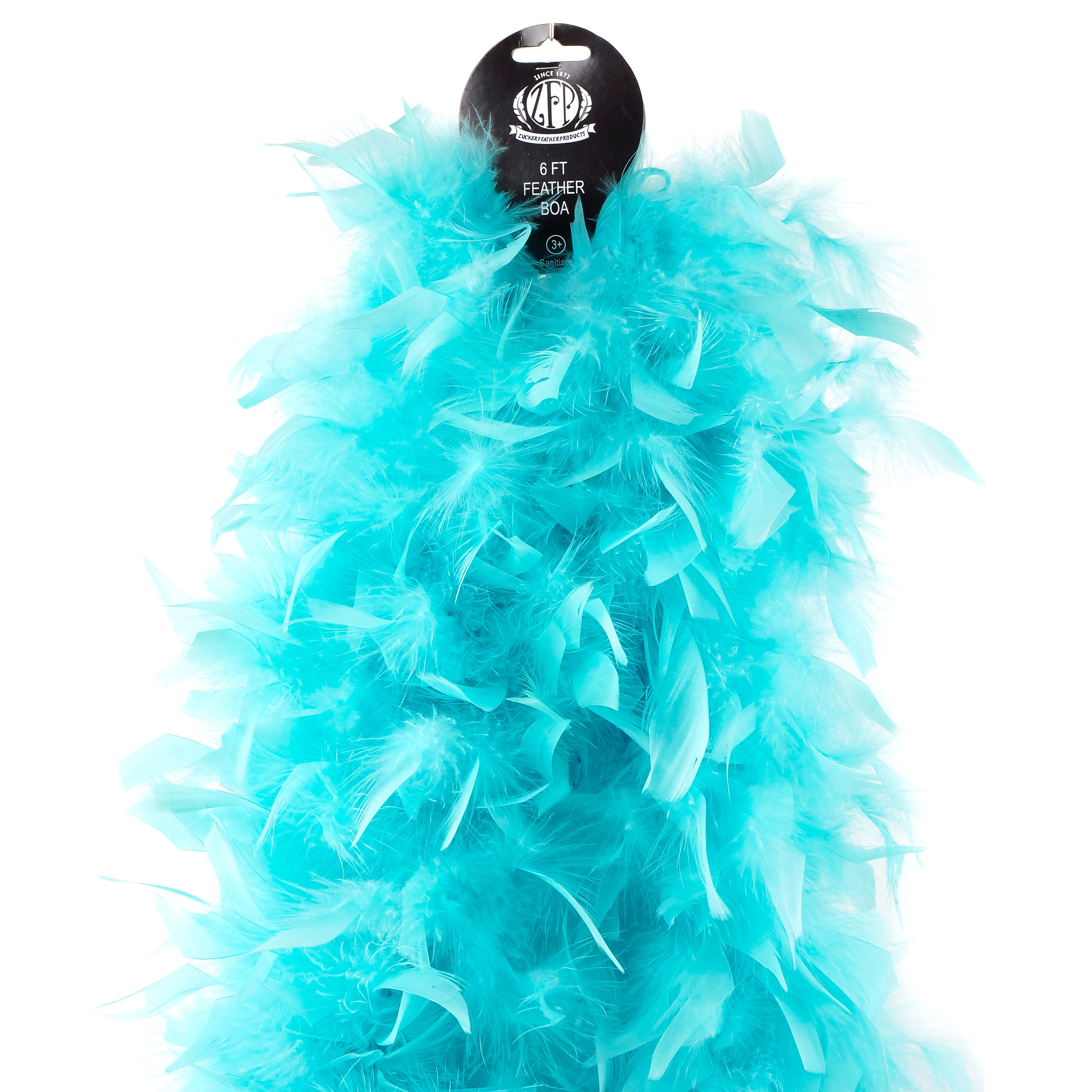 Mardi Gras Parade Feather Boa, Large Mardi Gras Feather Boa