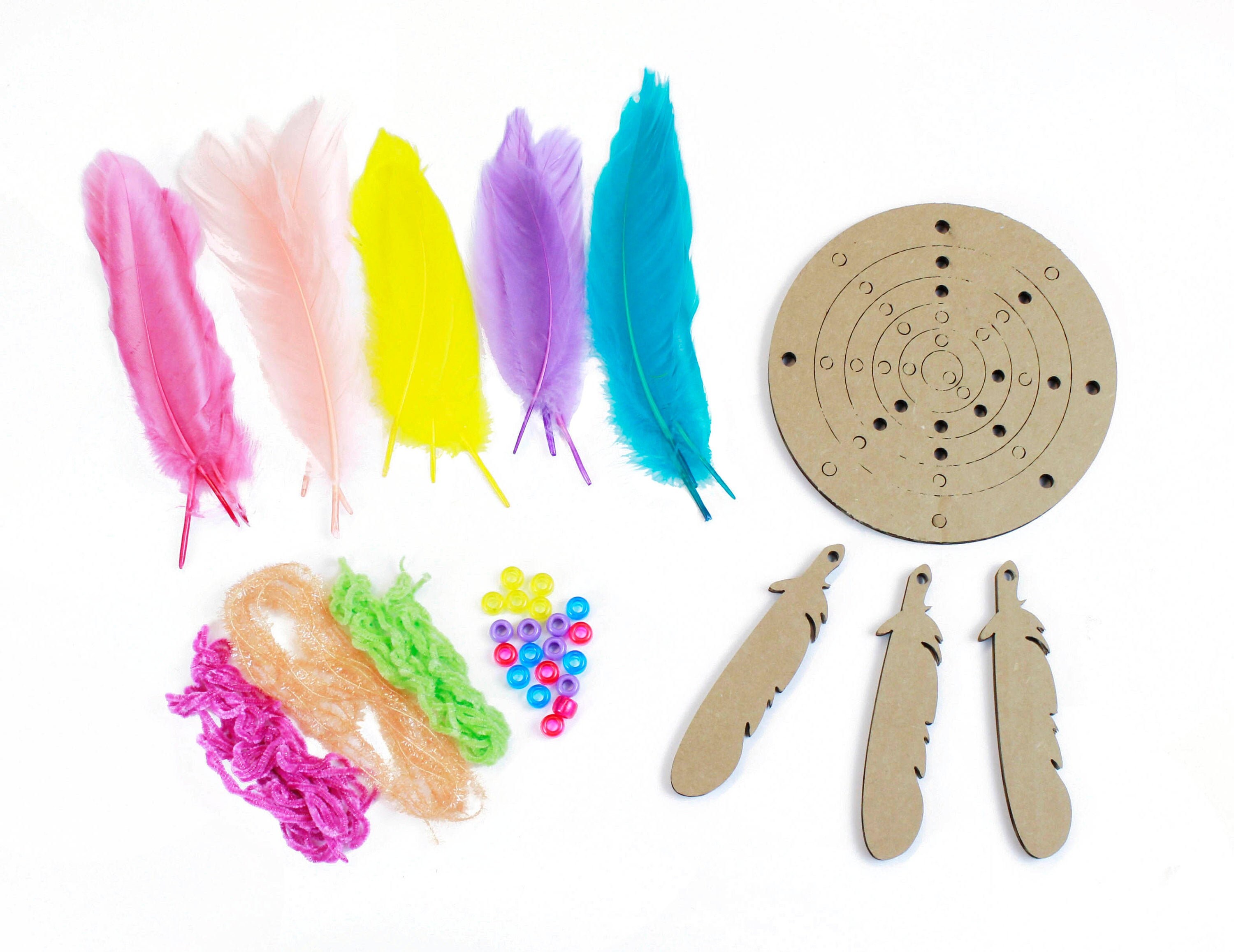 DIY Dream Catcher Kit, Dream WeaverPASTEL, Dreamcatcher Craft Kit