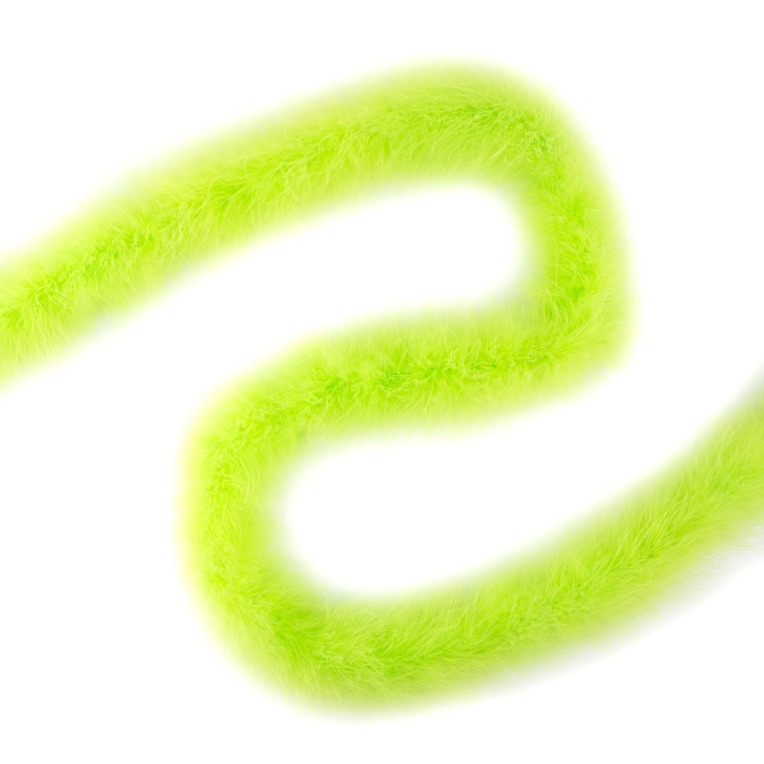 Lime GREEN Marabou Feather Boa Heavy Weight 25 Gram 2 Yards Etsy