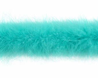 MINT Marabou Feather Boas 20 Grams 2 Yards For DIY Art Crafts Carnival Fashion Halloween Costume Design Home Decor ZUCKER®