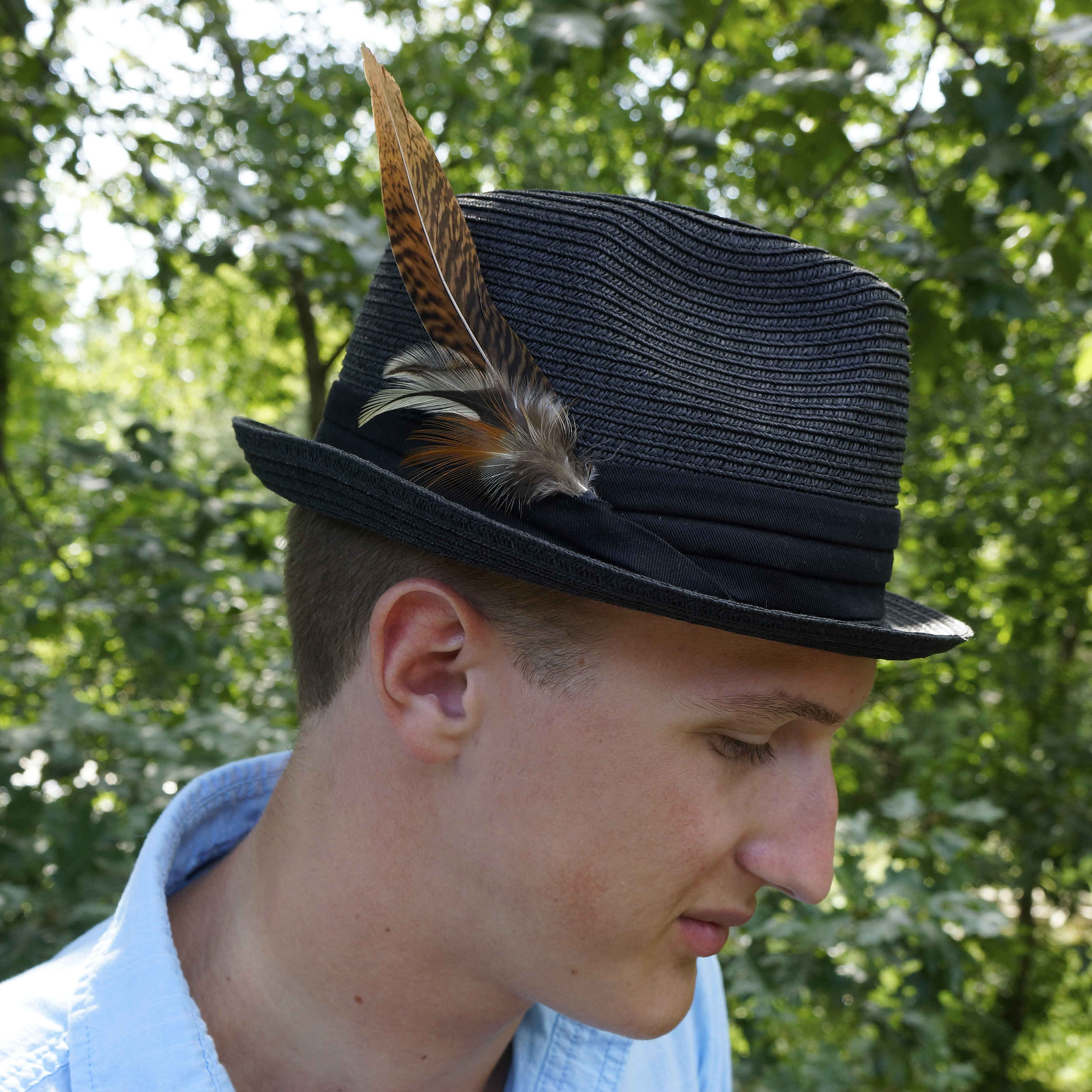 Feather Hat or Lapel Trim ZUCKER 