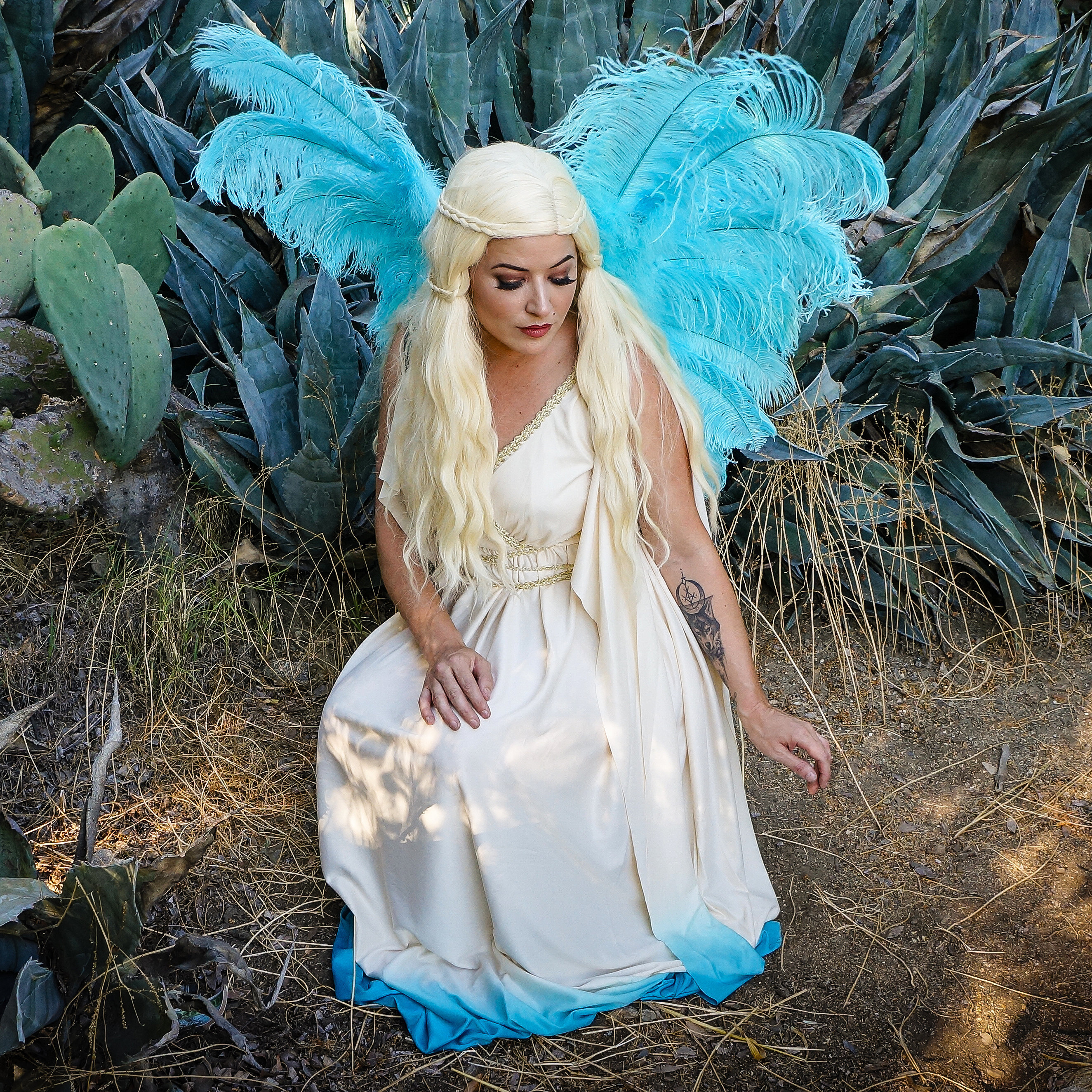 Turquoise Fairy Dress