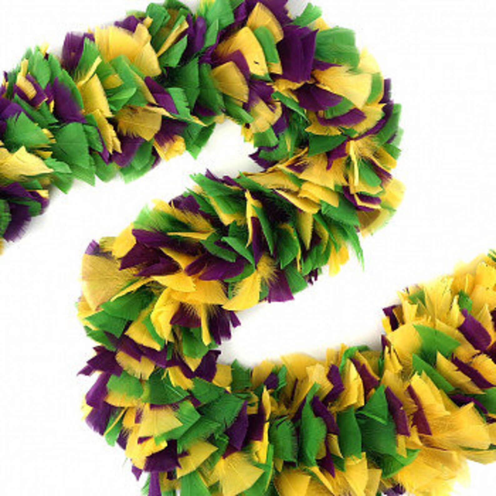 Mardi Gras Feather Boa for Parades Festivals Costumes Etsy