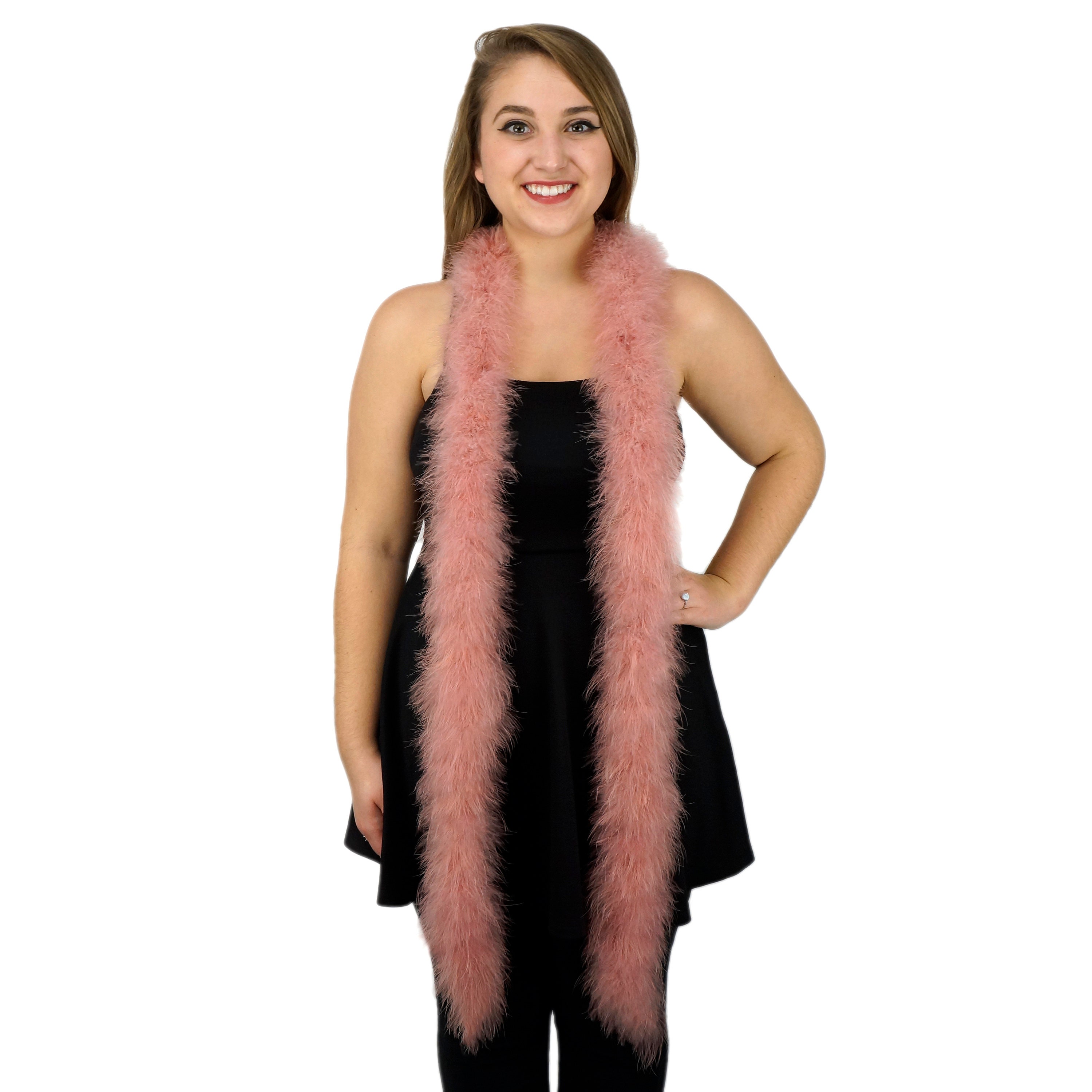 Rose XHeavy Marabou Feather Boa Luxurious Marabou Boa for Fashion