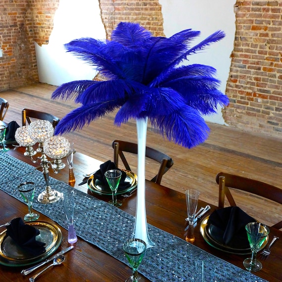 30 Pcs 18-20 Inch Large Natural Ostrich Feathers Bulk For Centerpieces For  Wedding Party Centerpieces Home Decoration Flower Arrangement