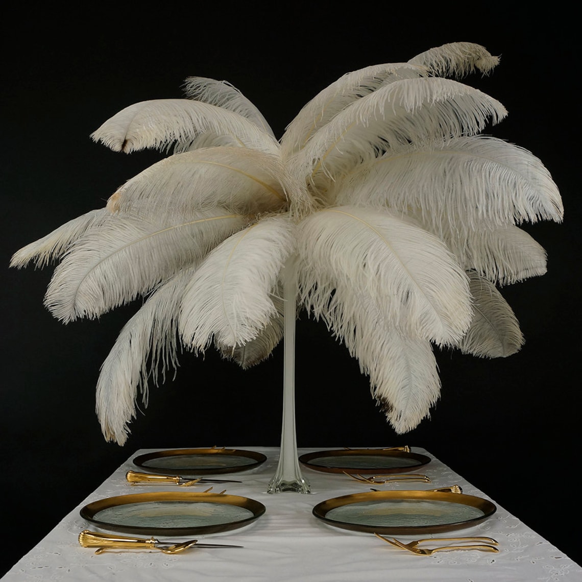 Large Ostrich Feathers 1725 1 to 25 Pieces Prime Ostrich Etsy