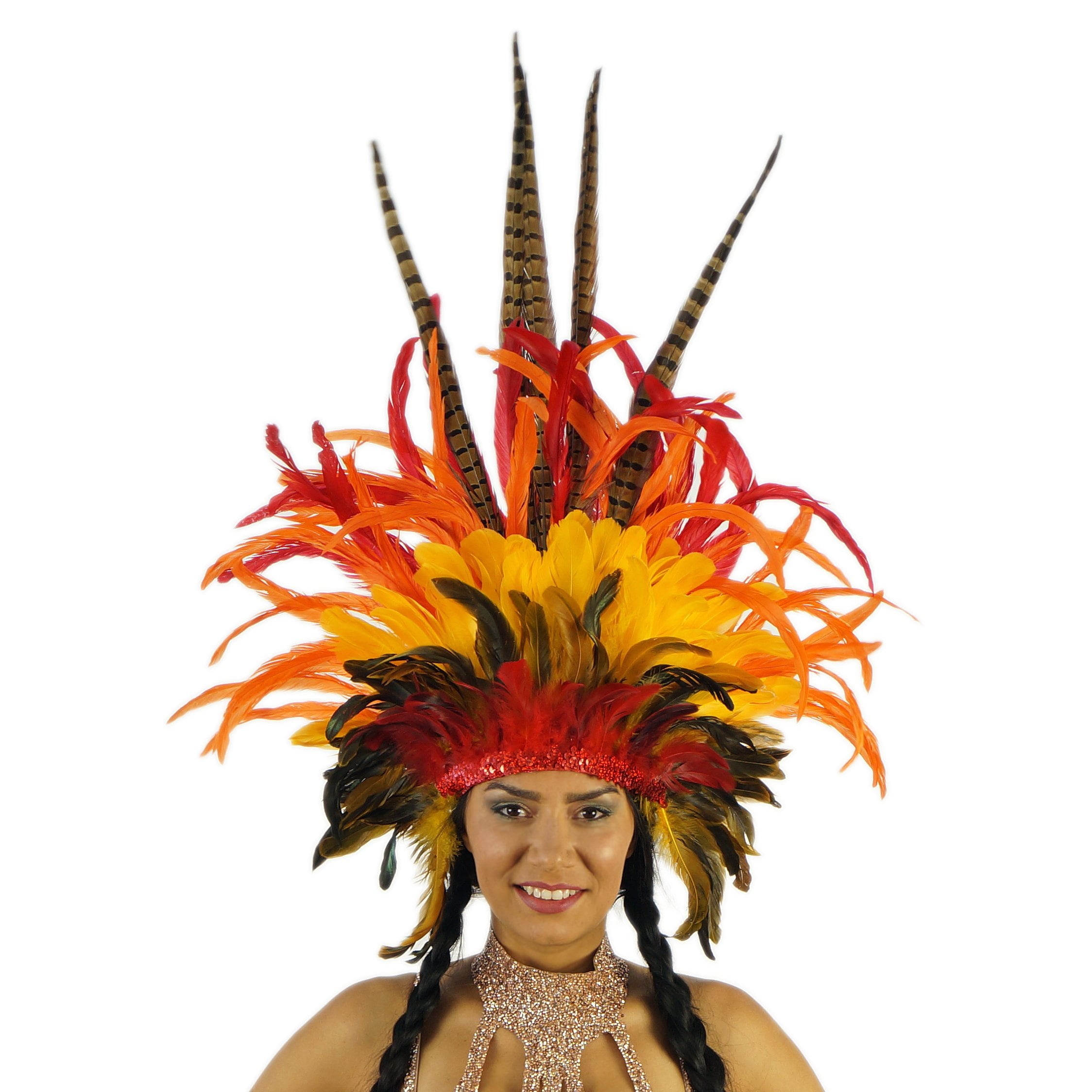Empress Sun Feather Costume CLOSEOUT Sale for Carnival & Samba ZUCKER