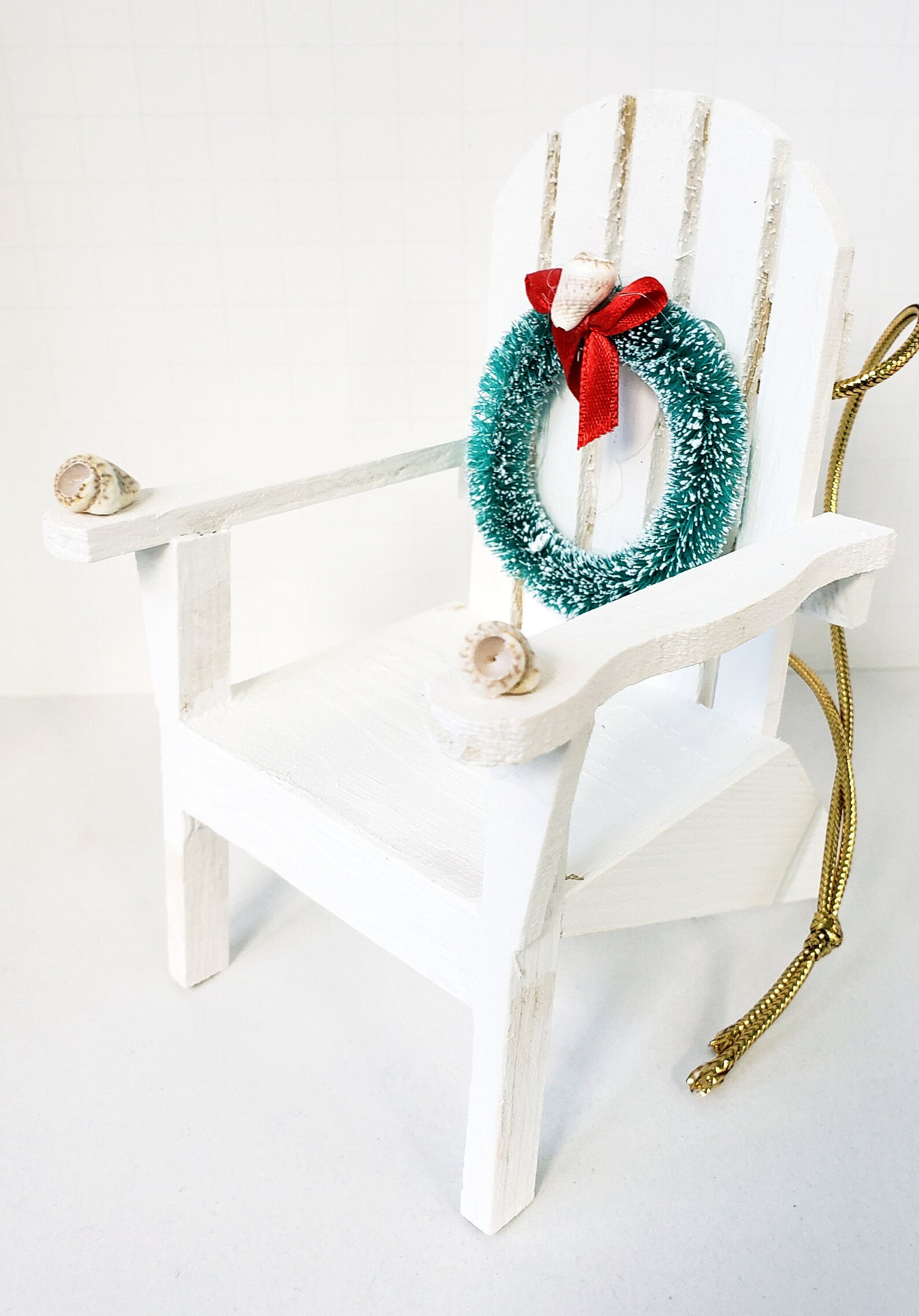 Christmas Ornament Adirondack Chair Christmas Ornament Etsy