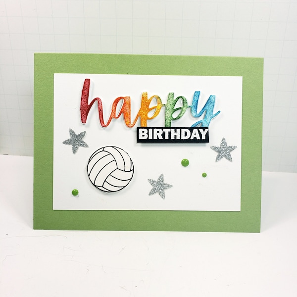 Volleyball Birthday Etsy